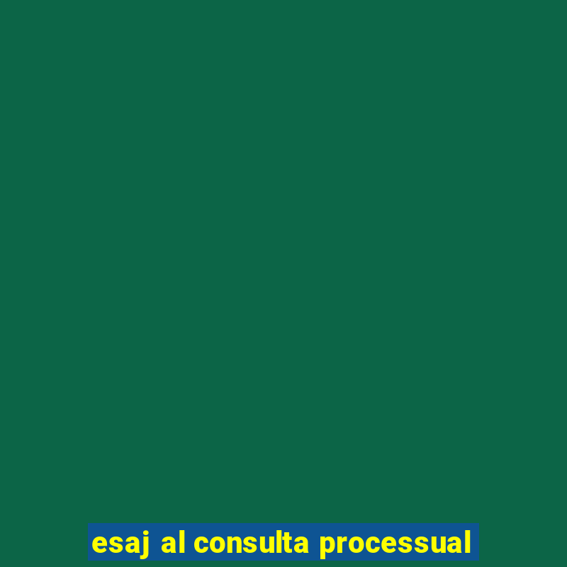 esaj al consulta processual